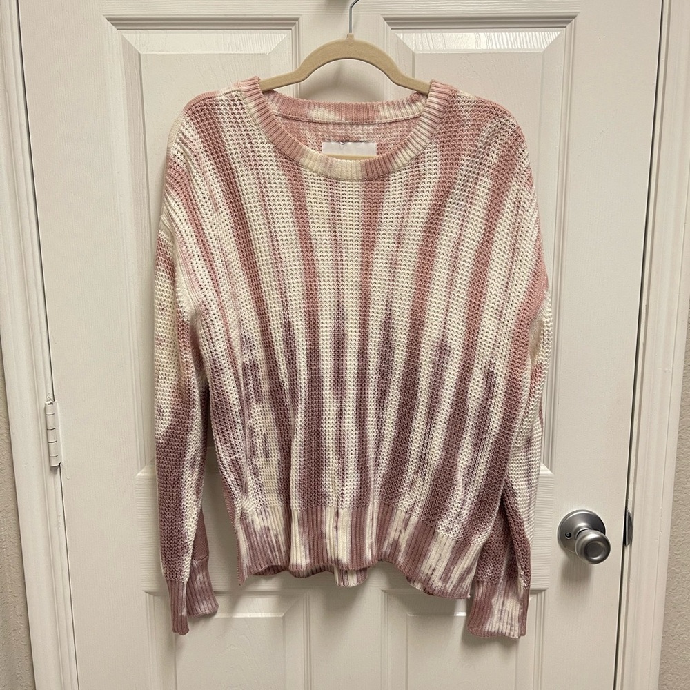 Pistola Striped Tie Dye Knit Sweater - Picture 1 of 12